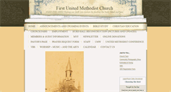 Desktop Screenshot of firstumcrochester.org